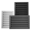 Aluminum alloy louvers, exterior wall rainproof louvers, ventilation louvers, decorative louvers, factory processing and customization, louver air outlets Item Picture